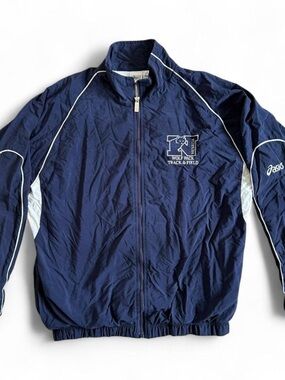 Vintage University of Nevada Wolf Pack Track and Field ASICS Jacket